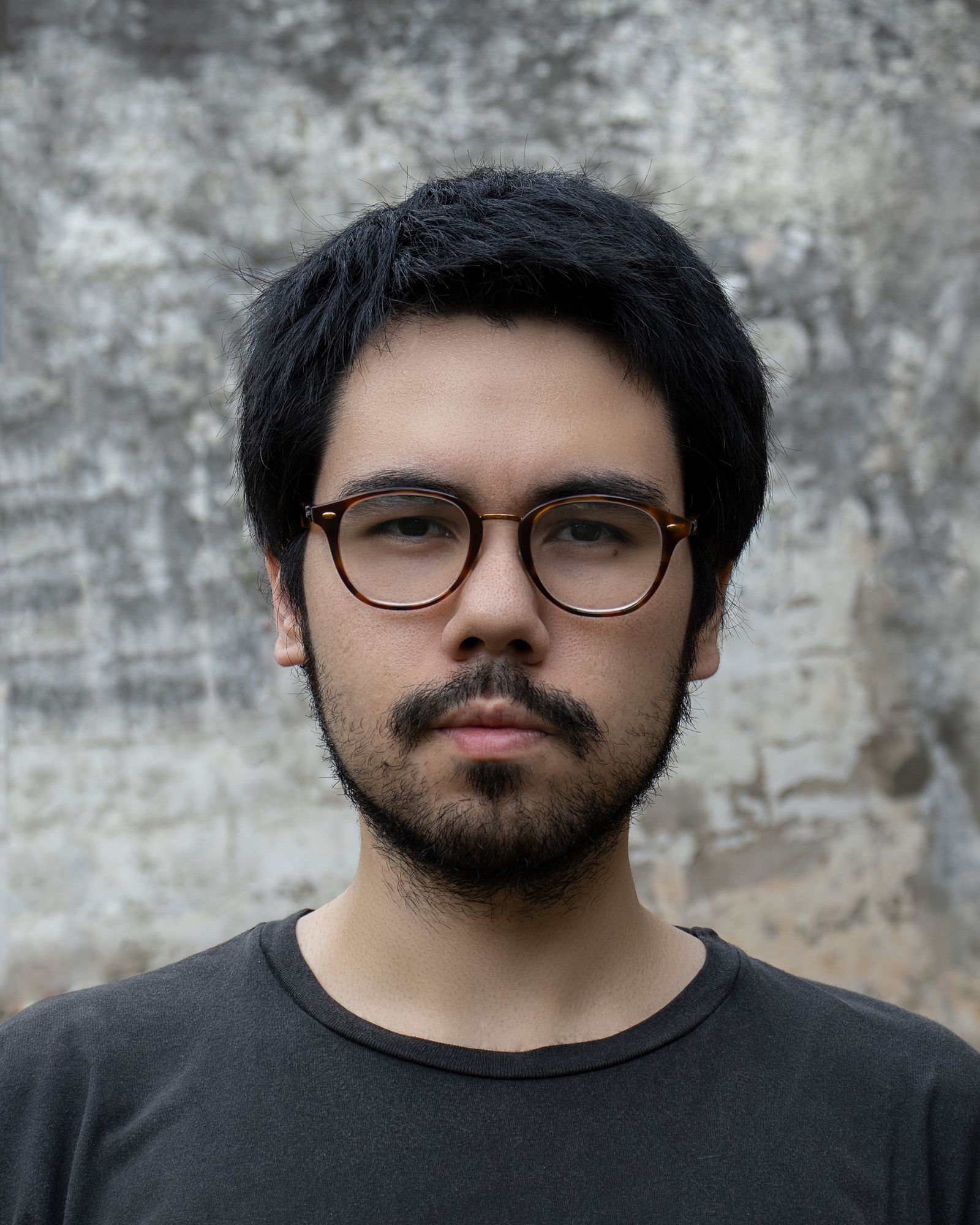 Original portrait photo of subject by Neil Yonamine